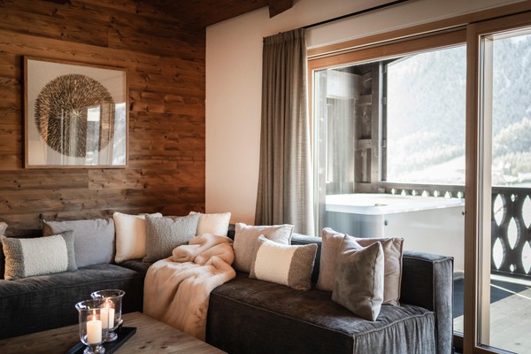 The living room Distinctive Luxury Dolomiti Apartments Terre 71