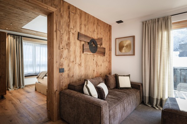 The living room Distinctive Luxury Dolomiti Apartments Terre 71