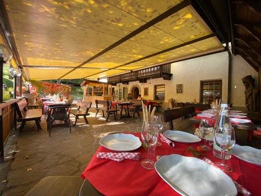 Das Restaurant Vahrn Lago di Varna - Vahrner See