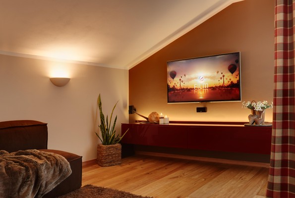 The living room Crioli Dolomiti Lodge