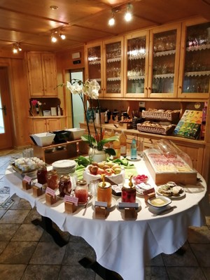 Das Frühstück Pension Trausberg