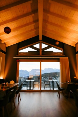 Das Restaurant Tassullo (Cles - Tuenno - Ton) Le Rocce