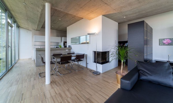 Der Wohnraum Ferienwohnungen Villa Alvarium