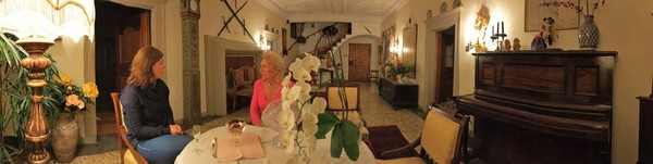 The common areas Bed & Breakfast + Penthouse Ansitz Wendelstein