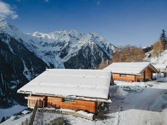 Foto Außenansicht Alm Chalets Hochgruberhof