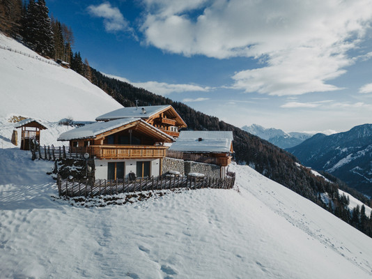 Foto Außenansicht Alm Chalets Hochgruberhof