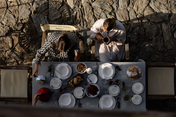 The breakfast Holiday House Felder Alpin Lodge