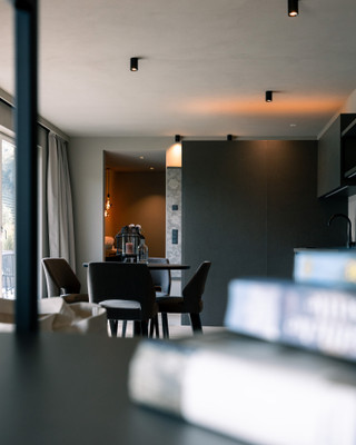 La zona giorno Belia Lofts