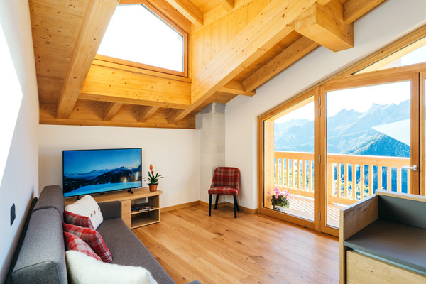 The living room Apartments Chalet M