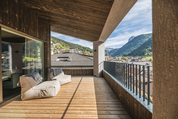Foto del balcone Aquila Dolomites Residence