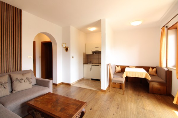 La zona giorno Residence Innerhofer