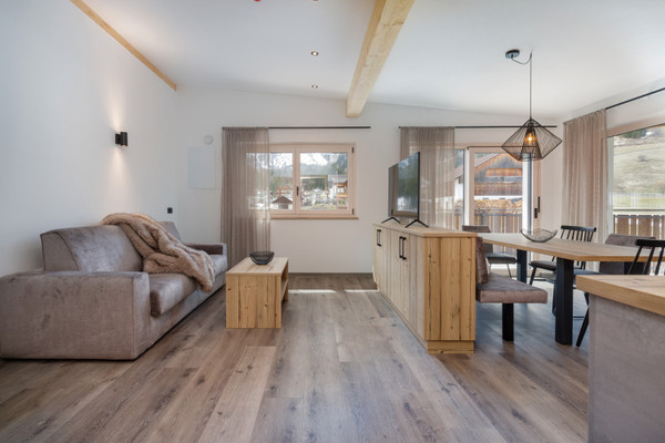 The living room Apartments Pragser Wildsee Familiaris