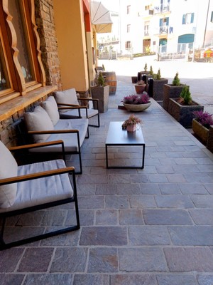 Foto der Terrasse