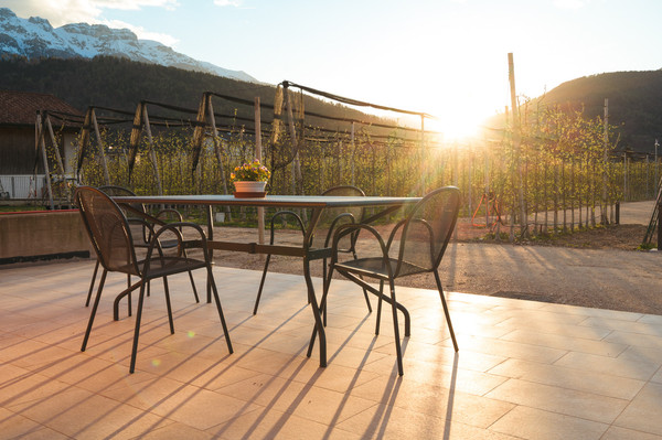 Foto der Terrasse