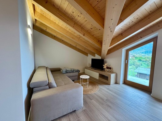 Das Wohnzimmer Ferienwohnung Mountain Lodge