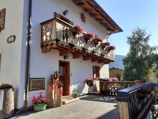 Foto Außenansicht Zimmervermietung 3 Cime