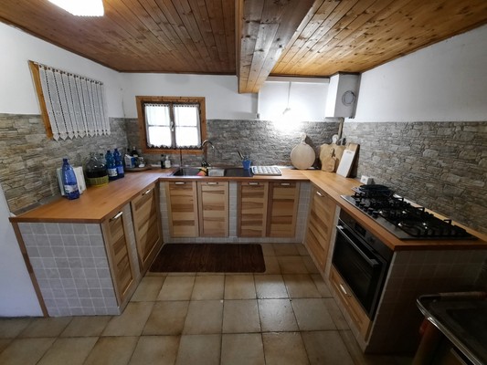 Foto della cucina Chalet Scuoletta