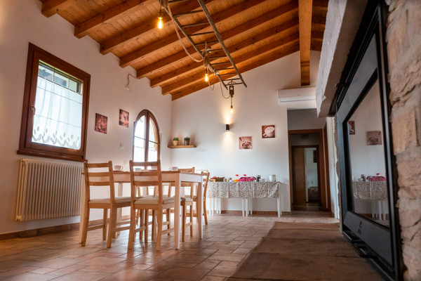 Die Gemeinschaftsräume Bed & Breakfast La Scala