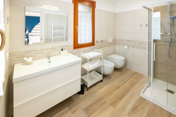 Foto vom Bad Bed & Breakfast La Scala