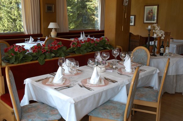 Il ristorante Corvara Planac - Golf & Ski