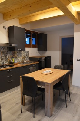 Foto della cucina Manuel Guesthouse - Ravascletto