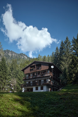 Foto Außenansicht Ferienwohnung Casa Sauris