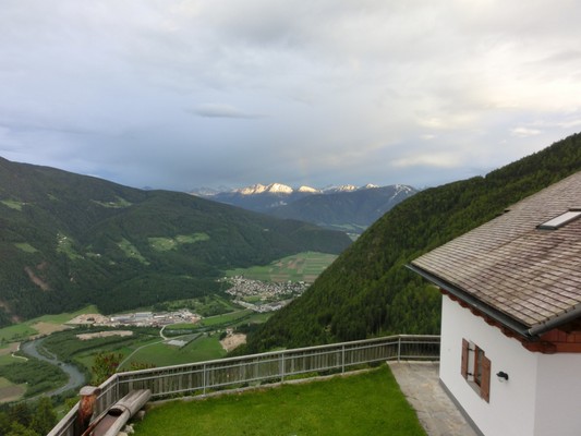 Aussicht vom Betrieb