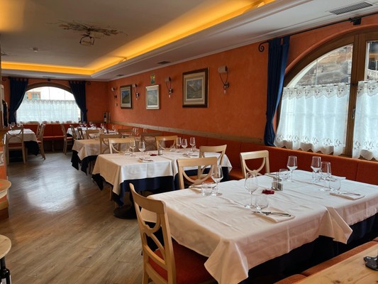 Il ristorante Livigno La Pastorella