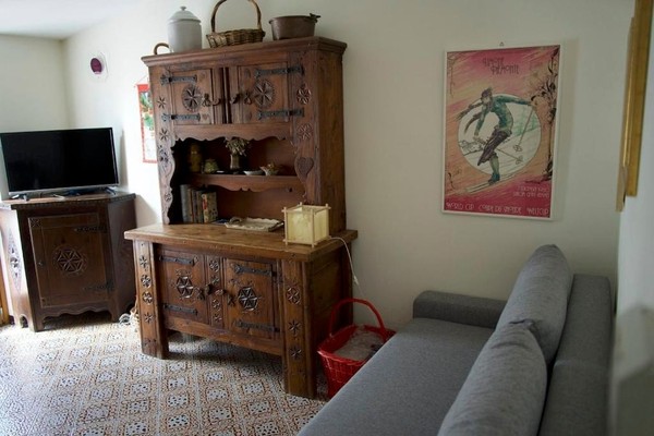 The living area Apartment Mansarde lavande de Savoie