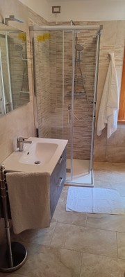 Foto del bagno Appartamenti Manuel Guesthouse - Arta terme