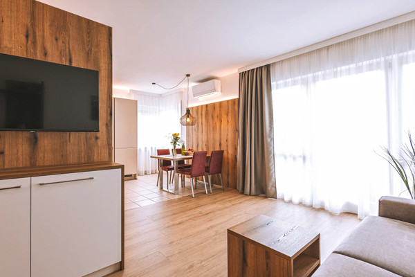 The living room Apartments Weyergut