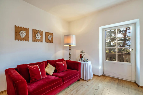 Das Wohnzimmer Ferienhaus Im Garten 9