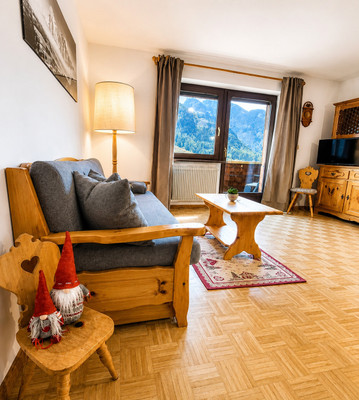 Das Wohnzimmer Ferienwohnungen Rustica