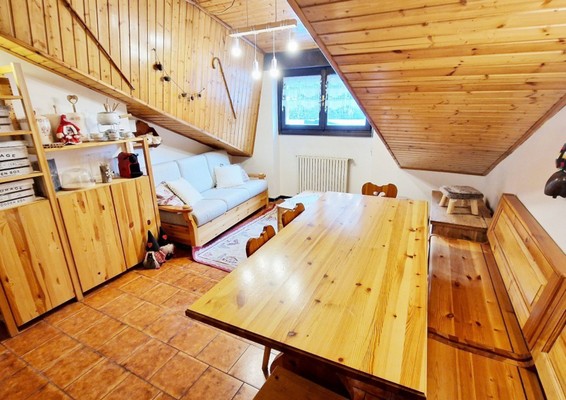 Der Wohnraum Ferienwohnung Valtellina B