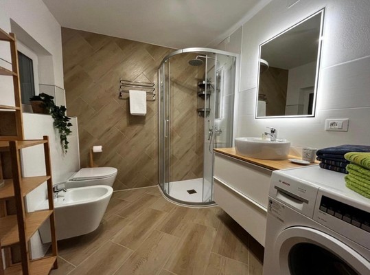 Foto vom Bad Ferienwohnung My Dolomites Home