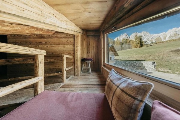 Das Wohnzimmer Ferienwohnung Luxury Cortina