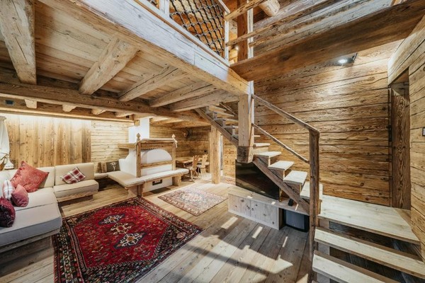 Der Wohnraum Ferienwohnung Luxury Cortina