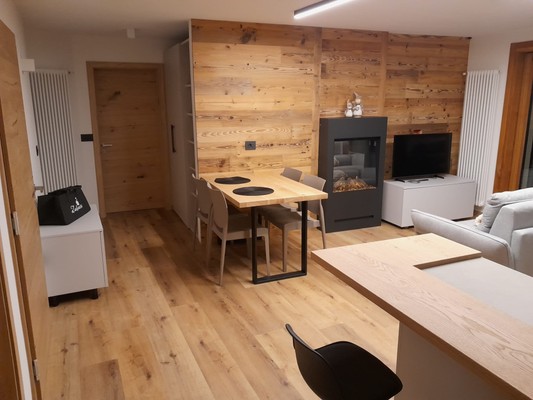 La zona giorno Appartamenti Casa Zena