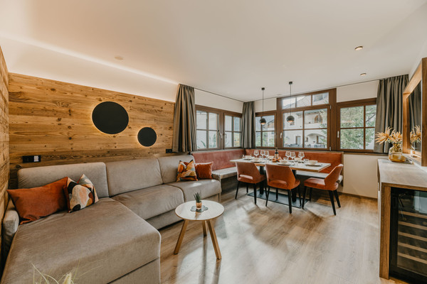 La zona giorno Appartamento Furmescer Alpin Home