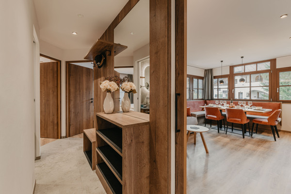 La zona giorno Appartamento Furmescer Alpin Home