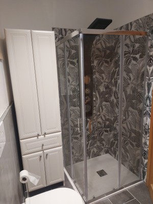 Foto del bagno Appartamento Dolomiti Home