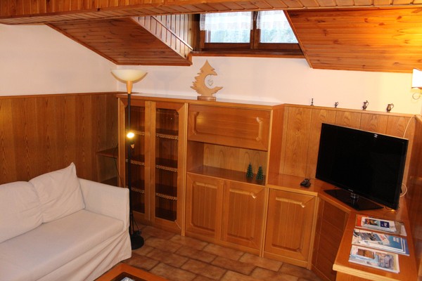 Der Wohnraum Ferienwohnung Cesa Dolomiti