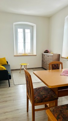Der Wohnraum Ferienwohnung Pe de Pardac
