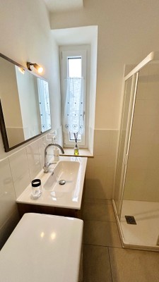 Foto vom Bad Ferienwohnung Pe de Pardac