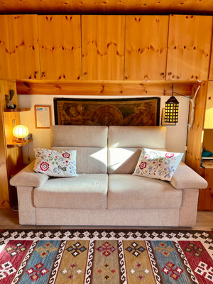 Das Wohnzimmer Ferienwohnung Corvara Dolomiti