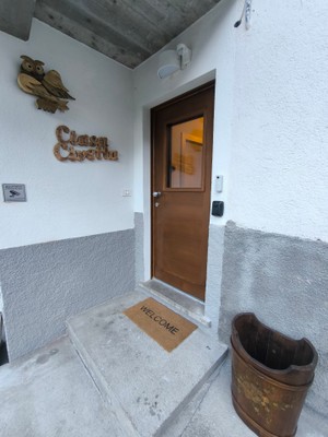 The entrance