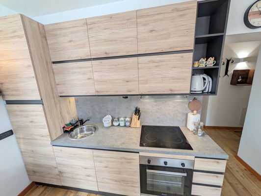 Foto della cucina Ai piedi del Gigante