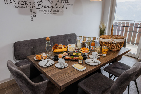Das Frühstück Ferienwohnungen auf dem Bauernhof Rabensteinhof