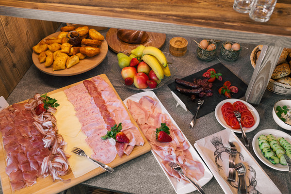 La colazione Appartamenti in agriturismo Balbeinhof