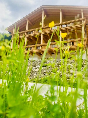 Foto Außenansicht Ferienwohnungen auf dem Bauernhof Broslhof